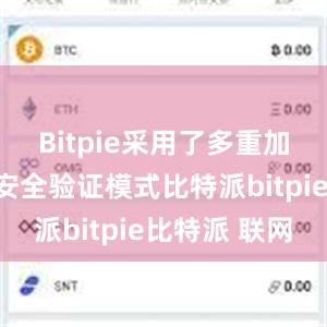 Bitpie采用了多重加密技术和安全验证模式比特派bitpie比特派 联网