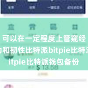 可以在一定程度上管窥经济的活力和韧性比特派bitpie比特派钱包备份