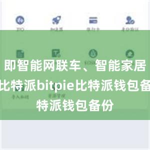 即智能网联车、智能家居等比特派bitpie比特派钱包备份