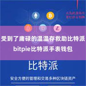 受到了庸碌的温温存救助比特派bitpie比特派手表钱包