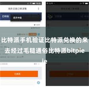比特派手机验证比特派兑换的来去经过毛糙通俗比特派bitpie