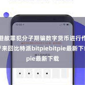 避赦罪犯分子期骗数字货币进行作歹来回比特派bitpiebitpie最新下载